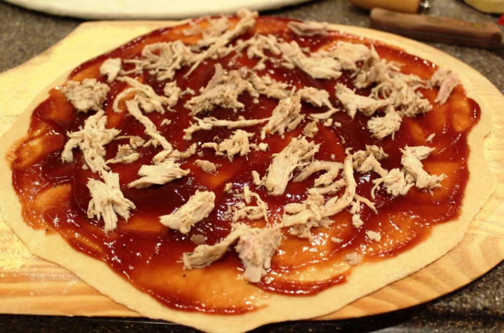 Barbecue Pulled Pork Pizza