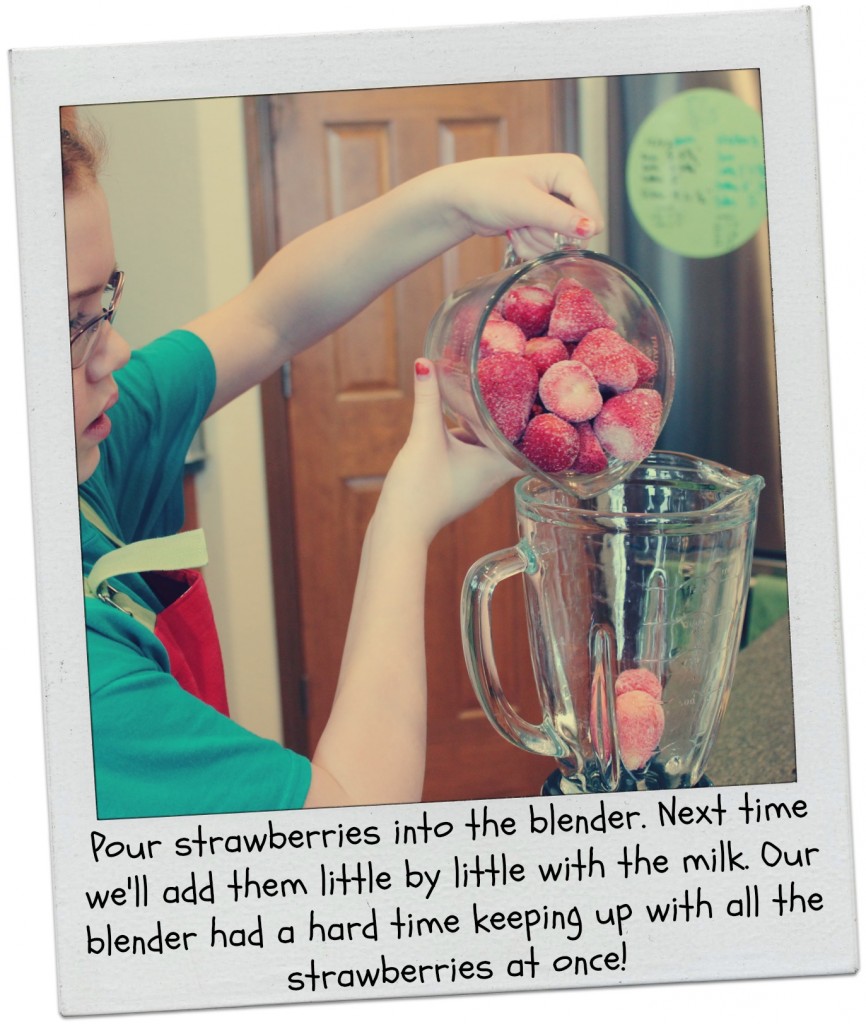 Cooking with Kids - Fruit Smoothies 2