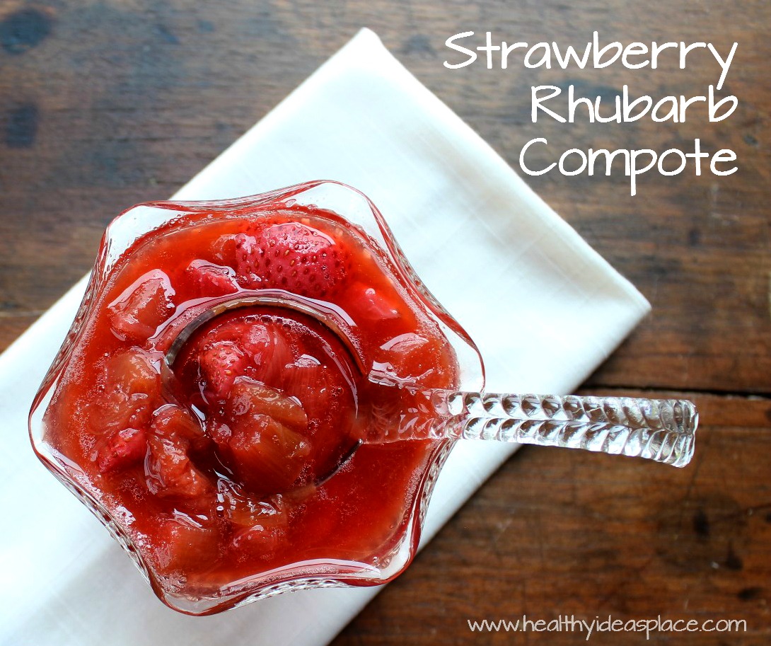 Strawberry Rhubarb Compote