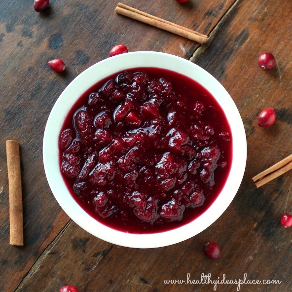 Cranberry Sauce with Red Wine and Ginger