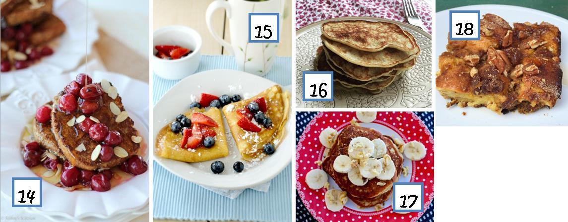 34 Breakfast and Brunch Ideas