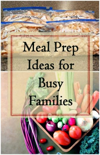 Meal prep and planning ahead can help ensure your family has healthy, nourishing meals and snacks, even when life gets busy. Here are some tips to help!