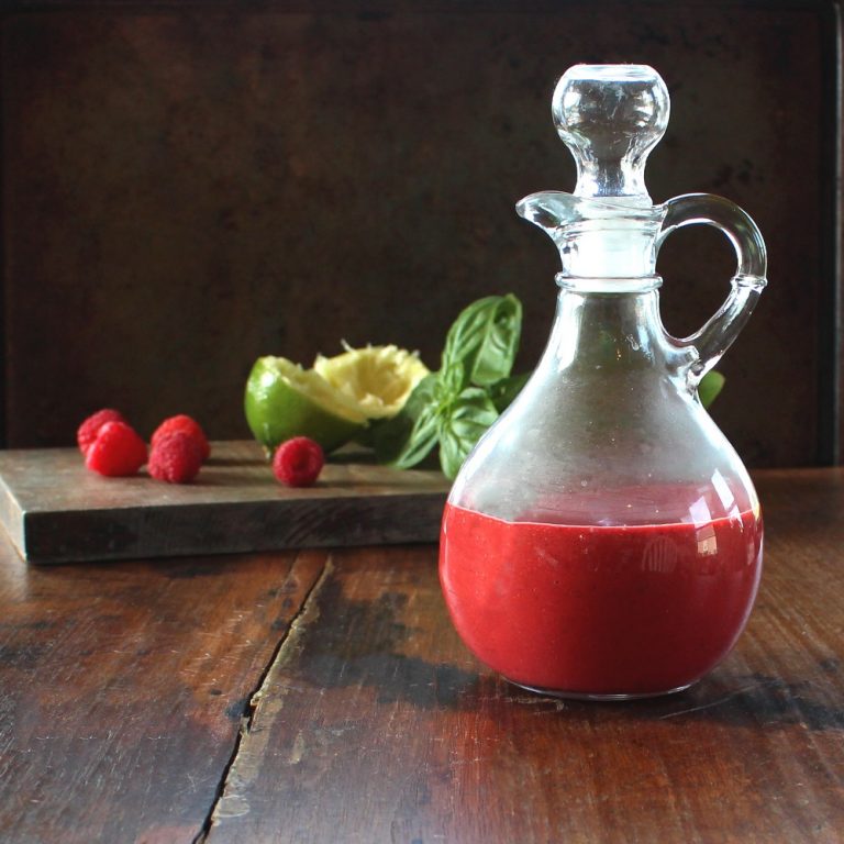 Raspberry Basil Vinaigrette Healthy Ideas Place