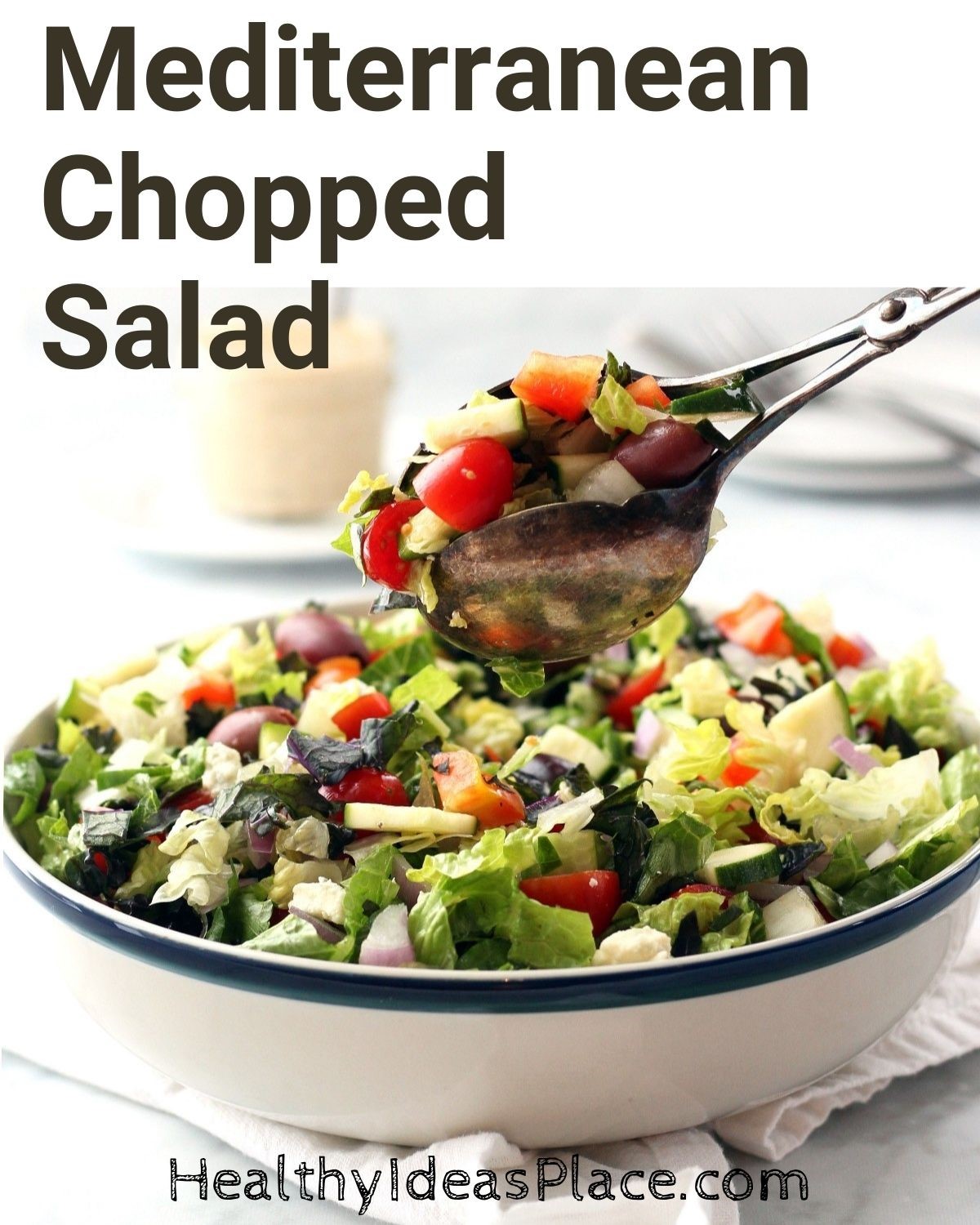 Mediterranean-Style Chopped Salad