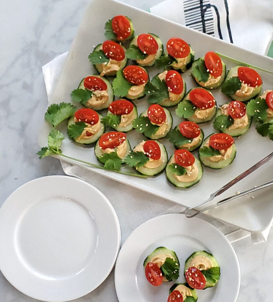 Easy Cucumber Bites - Healthy Ideas Place